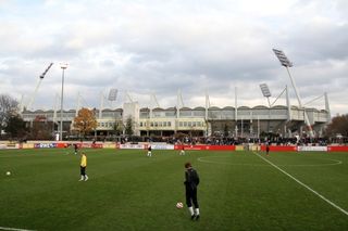 Das Ulrich-Haberland-Stadion in Leverkusen